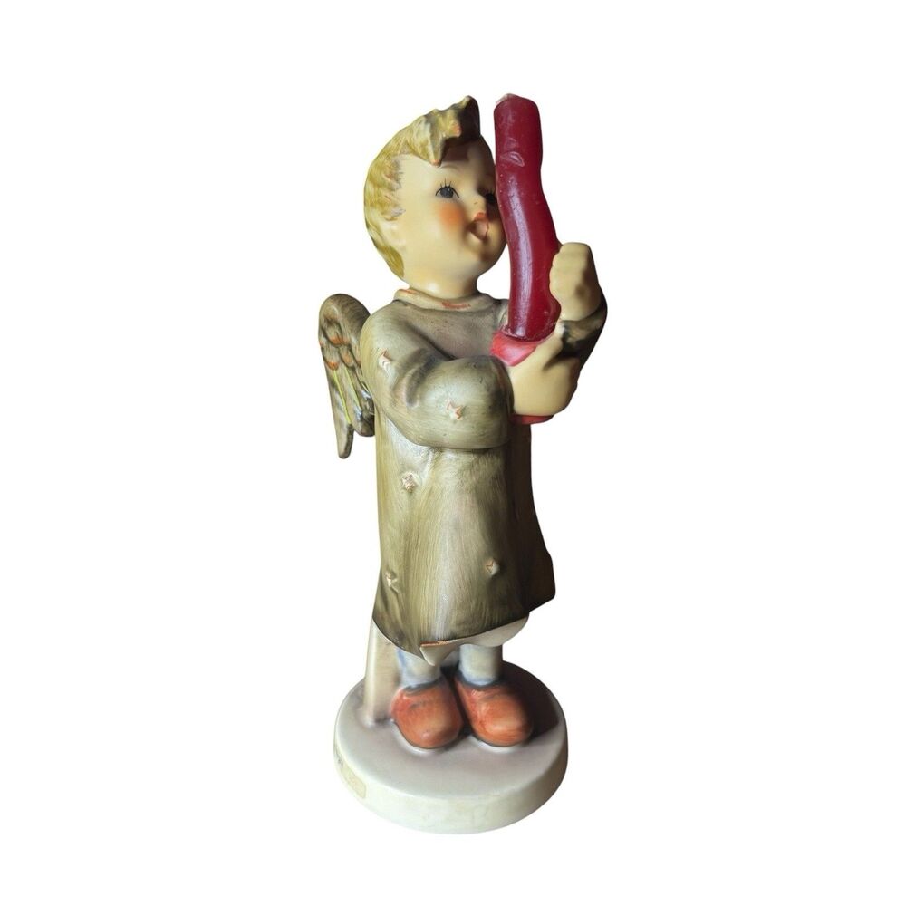 Vintage Goebel Angel Candle Holder, 1948 West Germany Figurine